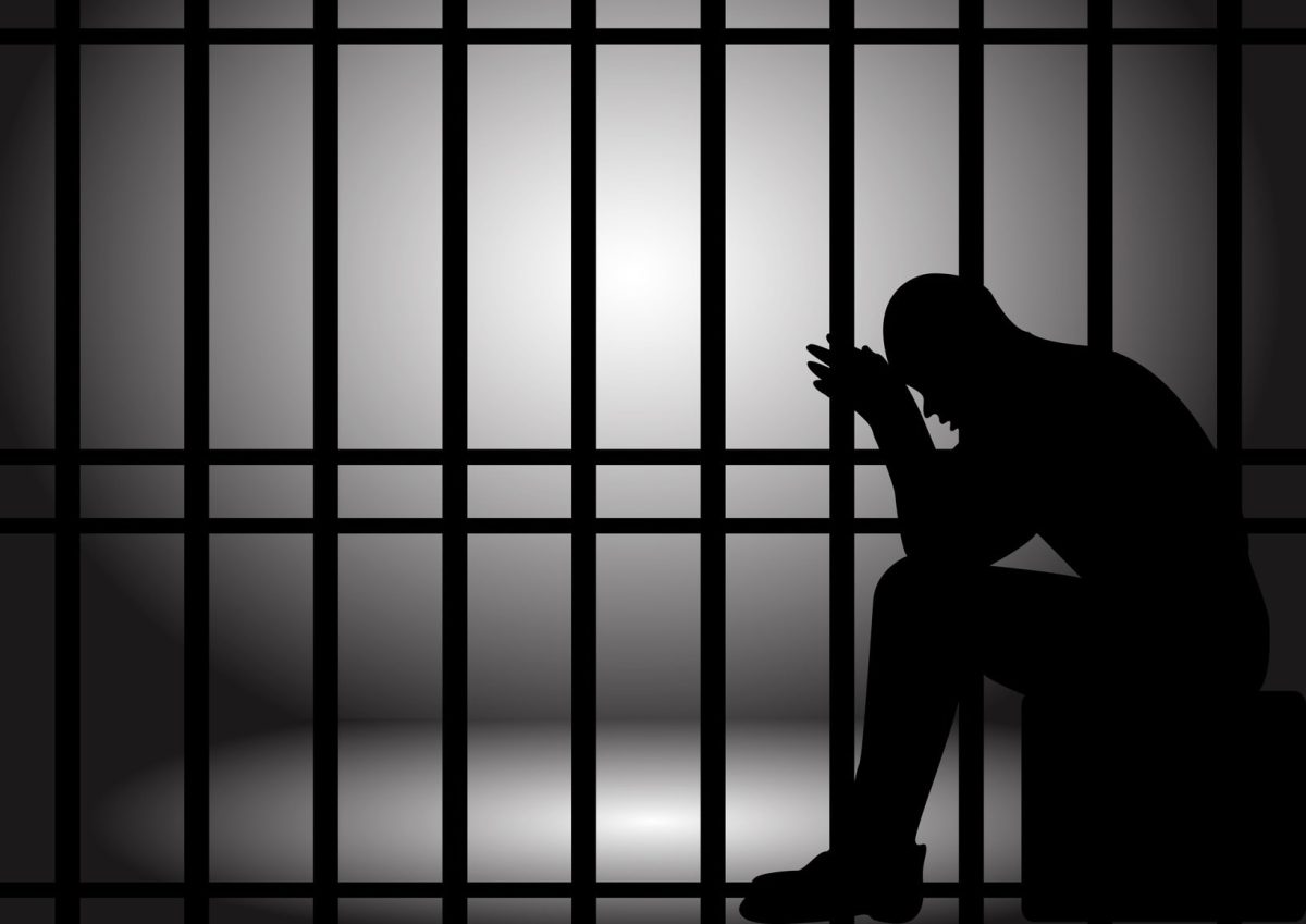 Students learn what life is like for those in a jail cell.